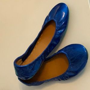 Tieks Sapphire Patent ballet flats